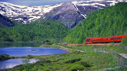 train Oslo Bergen